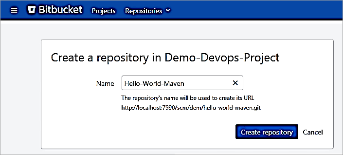 create-a-repository-in-demo-devops-project