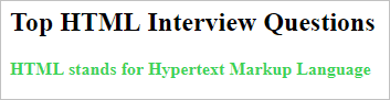 html-interview-question