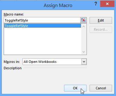 Assign-Macro-Two-Excel
