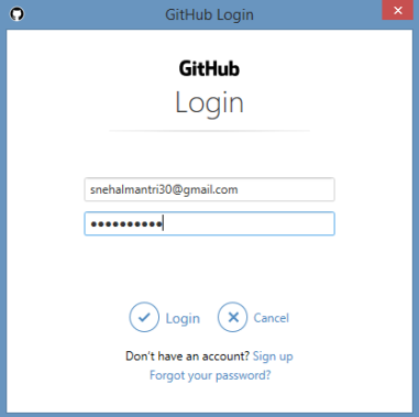 GitHub-Login