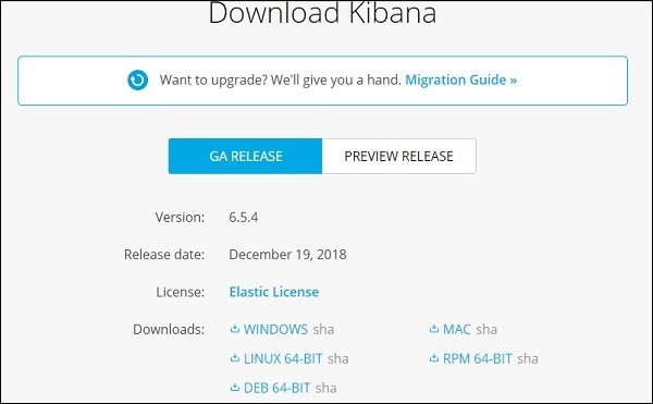 Kibana-Download