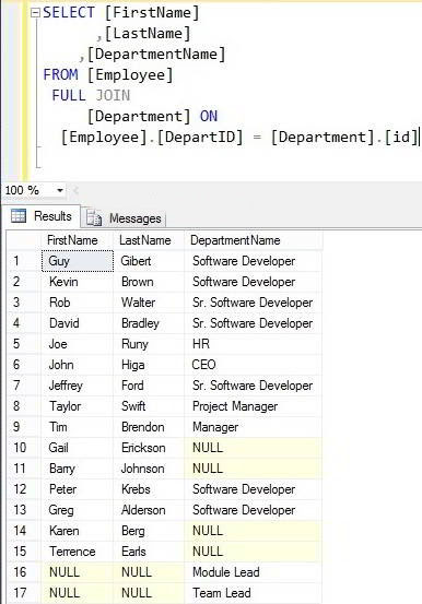 SQL-Full-Join