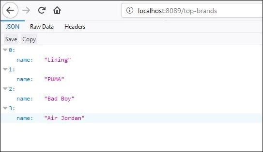 microservice- final list