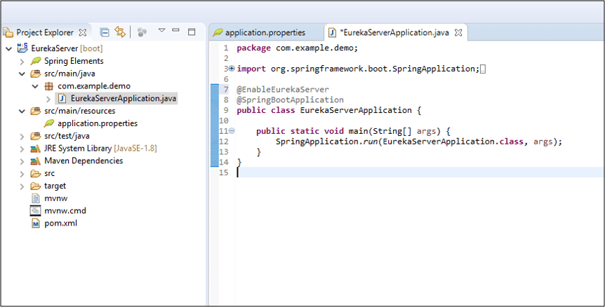 microservice-start app