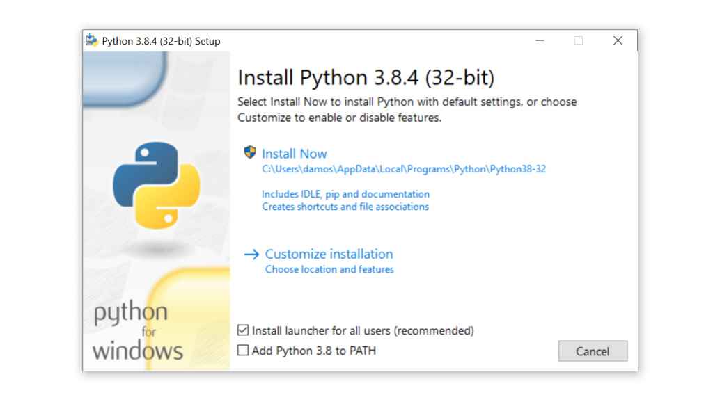 run installer-python