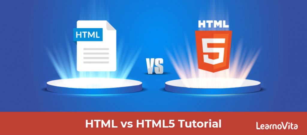 Difference between HTML vs HTML5 Tutorial for Beginners